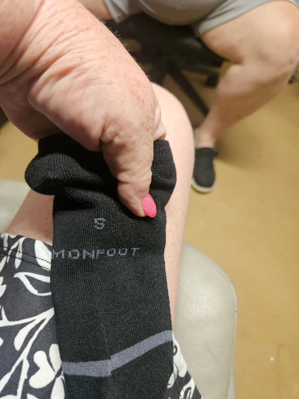 Monfoot Black Ankle Socks Size S - 25% Off When You Bundle 5+ Items!